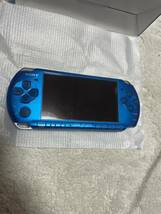 美品　PSP 本体 バイブラント・ブルー VIBRANT BLUE PSP-3000 ソニー SONY フルセット　動作良好！_画像2