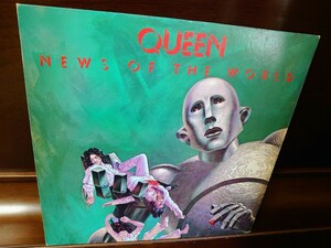 QUEEN 世界に捧ぐ NEWS　OF THE WORLD インサート付き!アナログ!その他洋楽4枚!