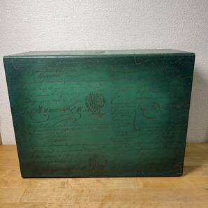 ベルルッティ ウブロ コラボ クラシックフュージョン専用カリグラフィースクリットレザーボックス ビスポーク グリーンパティーヌ 箱