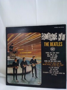 g_t M568 　LPレコード　THE BEATLES ザビートルズ　「サムシングニユー」