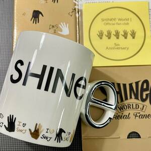 SHINee マグカップ・ステッカー ★FC限定★ SHINee WORLD J OFFICIAL FANCLUB EVENT 2016 -5th Anniversary Party-