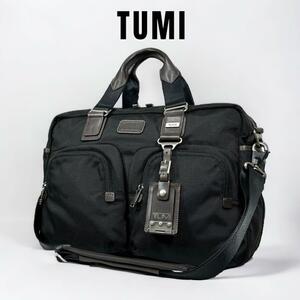 【極美品】TUMI トゥミ ALPHA BRAVO 2WAY ショルダーバッグ