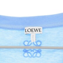 LOEWE ロエベ 23SS PUZZLE T-SHIRT パズル ルーズフィット半袖Tシャツ H526Y22J67 ブルー_画像5