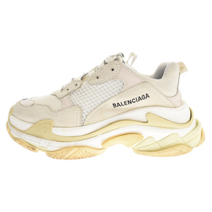 BALENCIAGA バレンシアガ 19AW TRIPLE S SNEAKER トリプルエス ローカットスニーカー ダッドシューズ ホワイト 534217