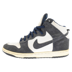 NIKE SB ナイキエスビー 20周年 DUNK HIGH PRO VILLANOVA ダンクハイ プロ ミッドカットスニーカー ホワイト/ブルー US10/28cm 305050-141