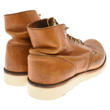 RED WING レッド ウイング 9107 Heritage Work 6 Round Toe Boot ラウンドトゥ ハイカットブーツ キャメル_画像4