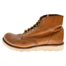 RED WING レッド ウイング 9107 Heritage Work 6 Round Toe Boot ラウンドトゥ ハイカットブーツ キャメル_画像1