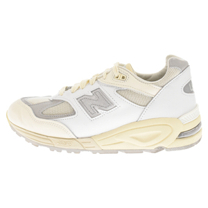 New Balance ニューバランス M990TC2 SEA SALT 990V2 シーソルト ローカットスニーカー ホワイト US7.5/25.5cm