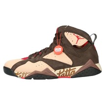 NIKE ナイキ AIR JORDAN7 RETRO PATTA エアジョーダン7 レトロ パタ ハイカットスニーカー ベージュ/ブラウン US12/30cm AT3375-200_画像1