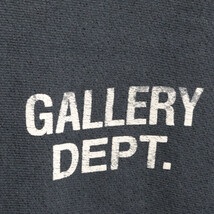 GALLERY DEPT. ギャラリーデプト Logo Paint Hoodie ロゴペイント加工プルオーバーパーカー フーディー ネイビー_画像5