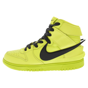 NIKE ナイキ×AMBUSH DUNK HIGH アンブッシュ ダンク ハイカットスニーカー イエロー US8/26cm CU7544-300