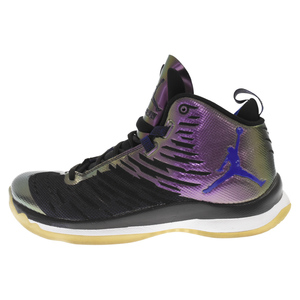 NIKE ナイキ JORDAN SUPER FLY 5 ジョーダン スーパーフライ5 ミドルカットスニーカーシューズ ブラック US9.5 844677-012