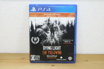 中古　PS4　DYING LIGHT THE FOLLOWING エンハンスト・エディション　日本語版　ブルーレイ　_画像1