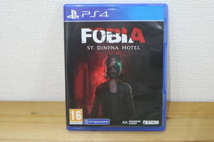 中古　PS4　FOBIA　ST.DINFNA HOTEL　輸入版・北米　ブルーレイ