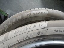 『MICHELIN　ミシュラン　Primacy4　プライマシーフォー　225/50R17　2022年製　2020年製　夏タイヤ　ノーマルタイヤ　4本セット』_画像8