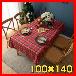 [ free shipping ] Valentine tablecloth red check Northern Europe Country pretty decoration party Xmas dressing up pretty 