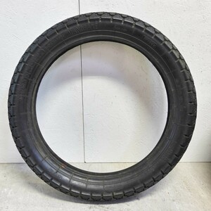 ビンテージタイヤ pirelli ピレッリ MANDRAKE/ MT15 当時モノ 100/90 3.00 ÷ 3.25 x 18in. used 処分! ③ no.nov007