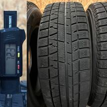 送料無料【バリ山】205/65R16 95Q YOKOHAMA iceGUARD IG50plus 18年製造 スタッドレス 4本セット_画像4