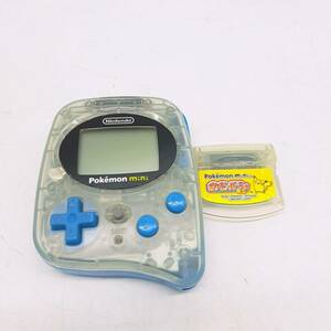 s224【1円スタート】 Pokemon 任天堂 Nintendo ポケモン ミニ ポケモンパーティ ミニ付 ゲーム 当時物 希少 動作品 現状品 