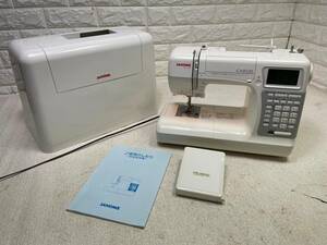 11-6【1円スタ ート】 JANOME ジャノメ GN8500 Model 844 コンピューターミシン 動作品