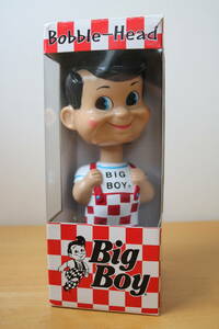 ビッグボーイ　フィギア　箱入り首振り人形　オフィシャル　グッズ　Big Boy Bobble-Head　アメリカ雑貨　2001