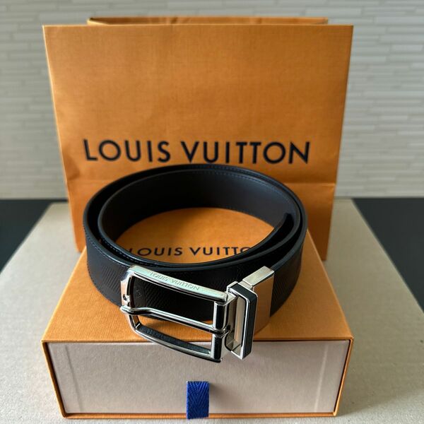 LOUIS VUITTON ベルト・スレンダー 35MM リバーシブル 90cm