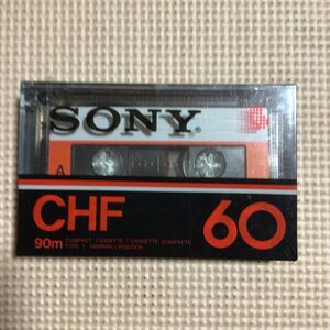 SONY CHF 60 [ explanation English inscription ] normal position cassette tape [ unopened new goods ]##