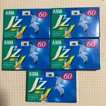AXIA J'z1 60 ノーマルポジション　カセットテープ5本セット【未開封新品】■■_画像1