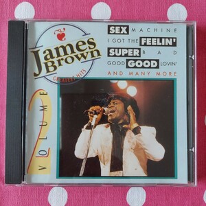 ジェームスブラウン R&B ソウル JAMES BROWN Greatest Hits Vo1.２ CD 全16曲 中古CD 希少価値