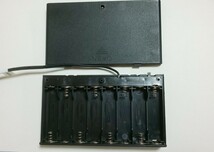 ■電圧/電流計付き NTS115(A) 用 電池ボックス エネループ 8本用 西無線研究所 センタープラス シール付き　ICB SR-01 RJ_画像3