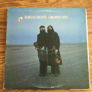 【USオリジナル】Seals & Crofts/ Greatest Hits Seals & Crofts/ BS 2886/歌詞付き/AOR