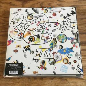 【EUプレス】180gプレス/Led Zeppelin　Ⅲ/Led Zeppelin/3/Atlantic/2LP /812279664/轟音