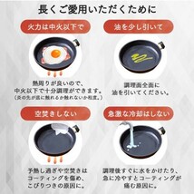 【13点セット】フライパン セット ダイヤモンドコートパン フライパン セット アイリスオーヤマ ih対応 取っ手が取れる H-ISSE13P_画像3