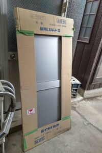 在庫整理品 便利用品【イナバ物置 アルミ扉のみ BK-0310　サイズ　縦175㎝ 横82㎝ 幅3㎝】新品在庫品 1度仮付けしました。