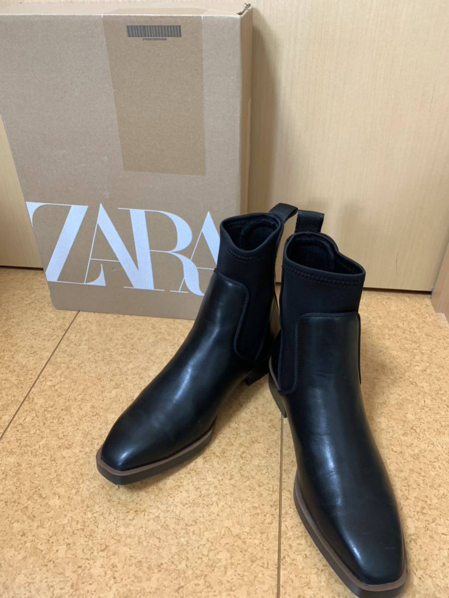 Yahoo!オークション -「zara ブーツ」(ザラ) (さ)の落札相場・落札価格