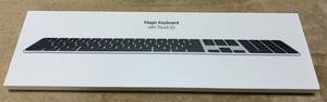 ★【箱付き】 Apple Magic Keyboard MMMR3J/A A2520 日本語 アップル マジックキーボード 黒 ブラックキー ★