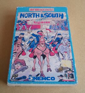 箱説あり ノース&サウス NORTH&SOUTH わくわく南北戦争 ファミコン レトロゲーム ケムコ