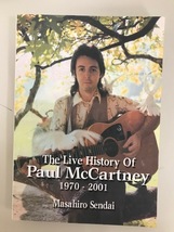 ポールマッカートニー 本/The Live History Of Paul McCartney 1970-2001 Masahiro Sendai 全254ページ/beatles/コレクターズCD bootleg _画像1