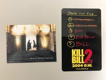 映画 バットマン (1989)/キル ビル KILL BILL vol.2 特典 カード BATMAN JOKER ジョーカー クエンティン タランティーノ Tarantino_画像1