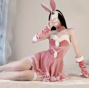  bunny girl sexy ba knee Santa Claus Christmas costume sun ta cosplay new goods costume play clothes 