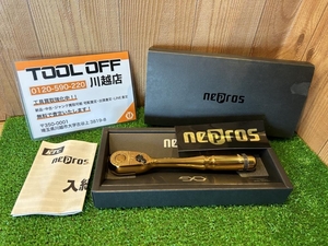 001♪未使用品♪NEPROS ネプロス 3/8限定品ラチェット NBR390GL ※外箱に破れ有