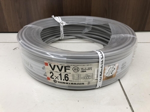 016■未使用品■協和電線 VVFケーブル 2×1.6 重量:3.7kg