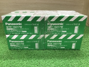 012◆未使用品・即決価格◆Panasonic エアコン用埋込スイッチ付コンセント 8個セット WTF19217W