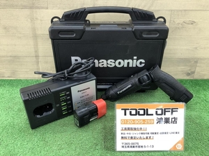 016■おすすめ商品■パナソニック　Panasonic スティックインパクトドライバ　充電式 EZ7521LA2S-B *軸ブレ 黒