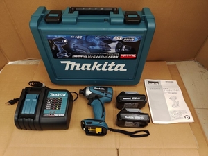 010■おすすめ商品■マキタ makita 充電式インパクトドライバ TD146DSHX 中古美品！