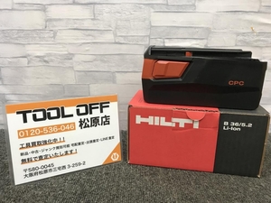 013♪未使用品♪HILTI　ヒルティ リチウムイオンバッテリー B36/5.2 36V5.2Aｈ