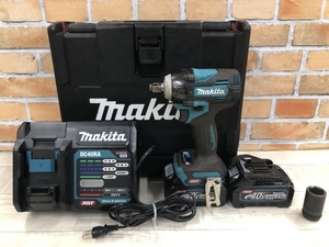 003☆おすすめ商品☆　マキタ 充電式インパクトレンチ TW004GRDX　バッテリ2個　40Vmax