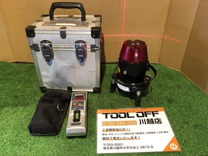 001♪おすすめ商品♪タジマ TAJIMA レーザー墨出し器 ZERON-KJY 受光器付 ※精度不明