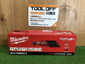 001♪未使用品♪Milwaukee ミルウォーキー 3/8ハイスピードラチェットレンチ FHIR38-0 箱潰れあり