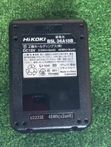 001♪未使用品♪ハイコーキ Hikoki バッテリー BSL36A18B_画像6